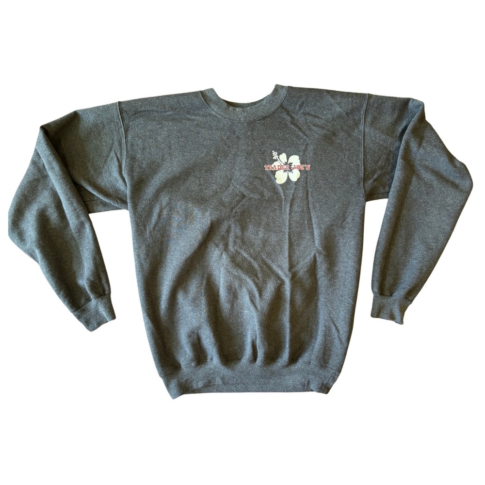 Gray Trader Joe’s Crewneck Sweater